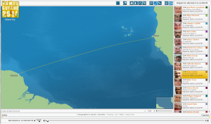 Suivi cartographique des concurrents de la course